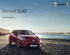 Renault CLIO. Prijslijst januari 2017