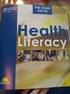 Health literacy en laaggeletterdheid