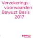 Verzekeringsvoorwaarden. Bewuzt Basis 2017 D