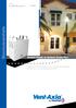 CI/SfB (57.7) 1st edition. Vraaggestuurd balansventilatiesysteem voor woningen en appartementen met een maximum aan warmteterugwinning (92%)
