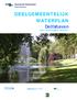 DEELGEMEENTELIJK WATERPLAN Delfshaven Fase 2 Uitvoeringsplan