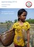 Jaarverslag Stichting De Brug Cambodja. Aandacht voor arme en vergeten groepen