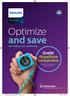 Optimize and save. Gratis* draadloze luidspreker. met Philips LED-verlichting. LED-verlichting