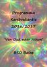 Programma Kerstvakantie 2016/2017