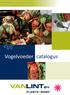 Vogelvoeder catalogus