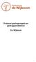 Protocol gedragsregels en gedragsproblemen. De Wijboom