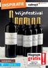 gratis Wijnfestival INSPIRATIE Magnum Gezinskeuken p % schone was p. 38 bij aankoop van 6 flessen van dezelfde wijn (75 cl)