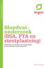 Bloedvatonderzoek (DSA, PTA en stentplaatsing)