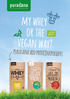 my whey or the vegan way? purasana bio proteïnepoeders