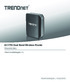 AC1750 Dual Band Wireless Router TEW-812DRU