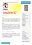 LeoZine 57. Middenbouw I. Gezocht: gastdocent Spaans. Nieuwsbrief van Leonardo-onderwijs Terneuzen. Inhoud. Colofon