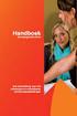 Ontwikkeling van een handboek voor de opleiding Sociaal Werk