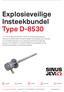 Explosieveilige Insteekbundel Type D-8530