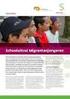 Factsheet. Schooluitval Migrantenjongeren