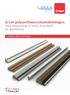 Q-Lon polyurethaan schuimdichtingen: voor toepassing in hout, kunststof en aluminium