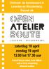 zaterdag 18 april zondag 19 april tot uur Ontmoet de kunstenaars in Leusden en Woudenberg. Bezoek de