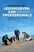 Leidinggeven aan professionals?