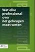 Paul Eling. Wat elke professional over het geheugen moet weten