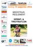 WEDSTRIJD- REGLEMENT SPRINT- & TRIOTRIATLON