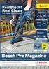 Bosch Pro Magazine. Acties geldig van t.e.m Afzuiging, Accu, Steen & Beton, Metaal, Hout, Benchtop, Meten