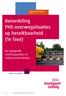 Beoordeling PHS-overwegsituaties op bereikbaarheid (1e fase)