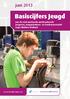 Basiscijfers Jeugd. juni van de niet-werkende werkzoekende jongeren, stageplaatsen- en leerbanenmarkt regio Midden-Brabant