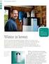 Atmosferische gaswandketels. Waarom Vaillant? Omdat we comfort bieden in elke situatie.