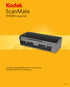 ScanMate. i940m-scanner. Configuratiehandleiding voor het scannen met MACINTOSH-computers. A-61806_nl