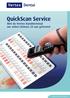 QuickScan Service Met de Vertex handterminal uw orders binnen 24 uur geleverd