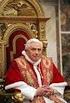 Homilie van paus Benedictus XVI
