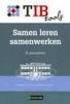 Samen leren samenwerken 8 Aanraders