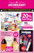 20% % korting 7,- 10 & 11 FEBRUARI WINKELMANDJES ACTIE! COMPLETE ASSORTIMENT! BEKEND VAN TV! NU VOOR