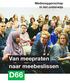 Medezeggenschap in het onderwijs. Van meepraten naar meebeslissen