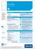 Car Plan. Informatiefiche. Basiswaarborgen. Optionele waarborgen. De autoverzekering van Allianz. Januari 2017