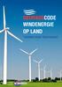 GEDRAGSCODE WINDENERGIE OP LAND