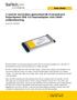 1-poorts verzonken gemonteerde ExpressCard SuperSpeed USB 3.0 kaartadapter met UASPondersteuning
