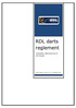 RDL darts reglement. Competitie, Bekertoernooi & LVG-bokaal
