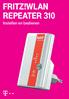 FrITZ!Wlan repeater 310. Instellen en bedienen