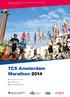 TCS Amsterdam Marathon economische impact tevredenheid gezondheidseffecten
