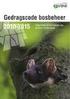 GEDRAGSCODE BOSBEHEER