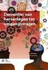 HERSENEN EN DEMENTIE. Van hersenlagen tot omgangsvragen STUDIE ARENA Ronald Geelen