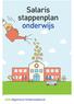 Salaris stappenplan onderwijs