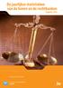 De jaarlijkse statistieken van de hoven en de rechtbanken Gegevens 2012