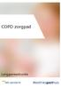 COPD zorgpad. Longgeneeskunde. alle aandacht