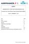 Q & A. Aangepaste KLM- en Air France-tarievenstructuur voor. Economy Class-reizen binnen Europa (inclusief Noord-Afrika) LIGHT - STANDARD - FLEX
