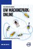 Uw machinepark: online