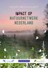PROJECT 380 kv ZUID WEST. Impact op Natuurnetwerk nederland