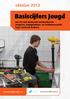 Basiscijfers Jeugd. oktober van de niet-werkende werkzoekende jongeren, stageplaatsen- en leerbanenmarkt regio Zuidoost-Brabant