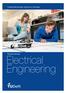 Faculteit Elektrotechniek, Wiskunde en Informatica. Bacheloropleiding. Electrical Engineering