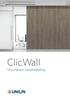 ClicWall Decoratieve wandbekleding